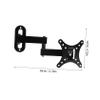 jojofuny Computer Wall Mount Bracket for Tvs Monitors Adjustable Heavy Duty Screen Holder Tilt for Optimal Viewing Home Office Settings view 2