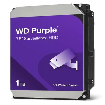 1TB 3.5" Surveillance Hard Drive, 5400 RPM, 64MB Cache, SATA 6.0Gb/s