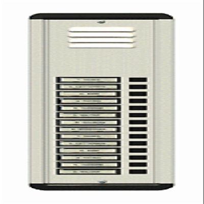 Alpha Communications AM642-14 14 Metal Button L/S Panel, Flush Mount, Aluminium; Requires 0H601 Flush Housing; Vandal-Resistant Speaker Grille; Weather-Resistant Mylar Speaker
