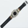 46mm for Apple Watch Series 10 Band Leather-Rubber, Ultra 2 Watch Band Men 49mm | Titanium Connector | Hypoallergenic Skin-friendly for All-Day Wear (Khaki) view 3