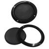 Unlorspy 4pcs Black Round Speaker Grills Cover 3 Inch Car Speaker Covers Metal Mesh Speaker Grille Replacement with Screws for Car view 4
