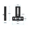 CAMVATE Bottom Plate with 1/4"-20 Screw Mount for Monitor Cage Rig-3693 view 2