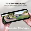 aosu Solar Security Cameras Wireless Outdoor/Indoor, 2K Resolution, Easy to Setup view 4
