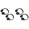 Acouto 4 Channel Earphone Earphone Infrared Headphone IR Stereo Audio Headphone Earphone for Car Headrest DVD view 1
