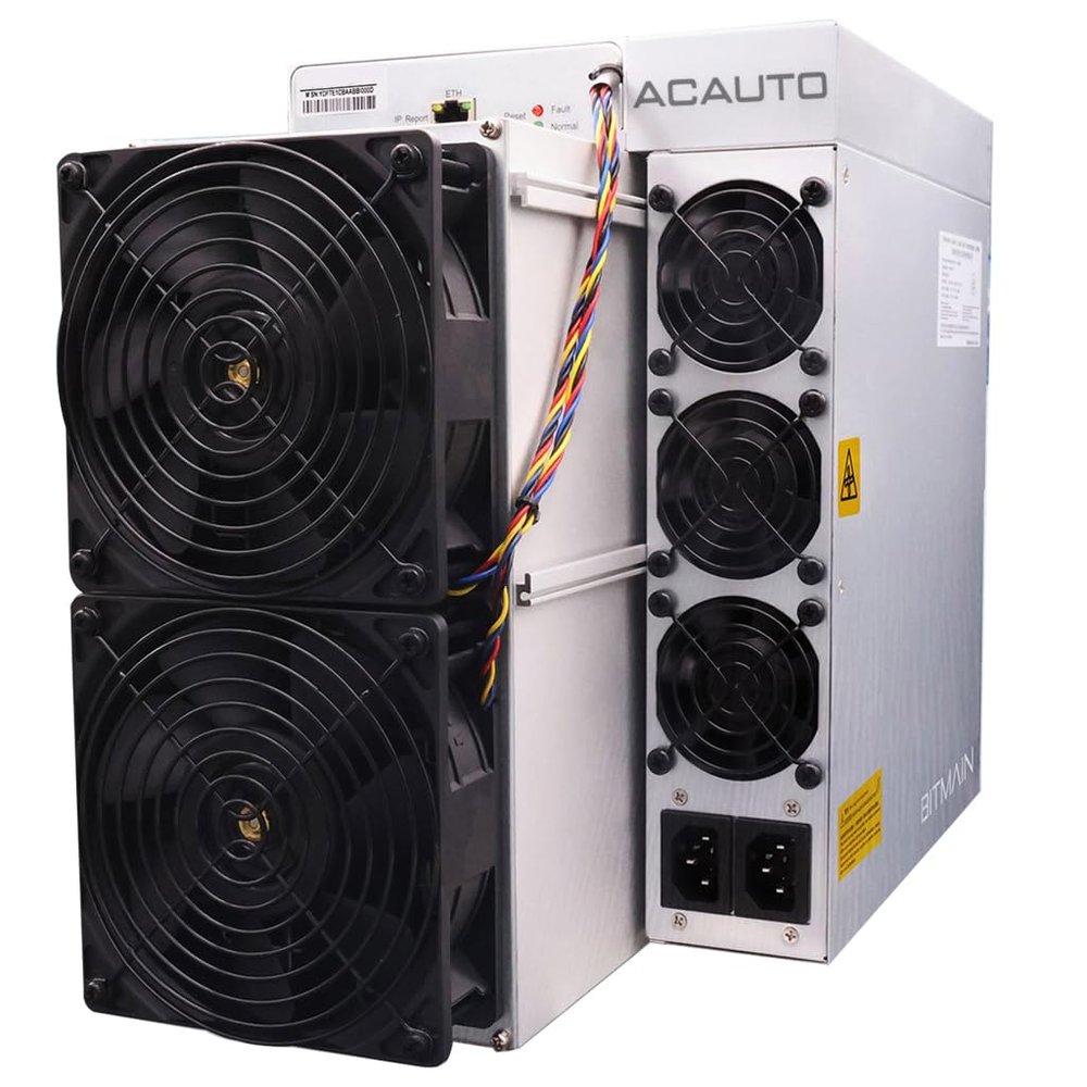 Bitmain Antminer S19K Pro 120T | 2760W High-Efficiency BTC ASIC Miner with Air-Cooling & PSU Included - ACAUTO