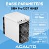Bitmain Antminer S19K Pro 120T | 2760W High-Efficiency BTC ASIC Miner with Air-Cooling & PSU Included - ACAUTO view 2