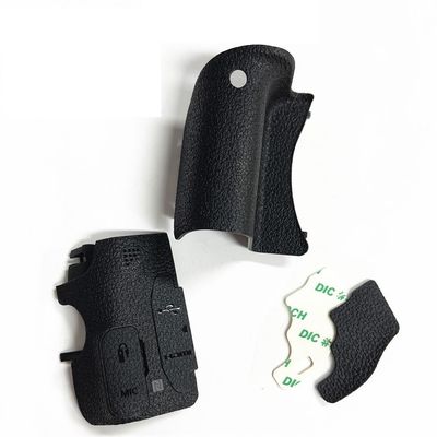 XvuaTeIw Compatible with Canon EOS 800D for Kiss X9i Rebel T7i Body Rubber Cover Grip I/F Terminal Back SLR Camera Parts(1 Set)