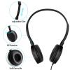 Anrgterg 30 Pack Kids Headphones Bulk for School, Wired Kids Classroom Headphones Adjustable with 3.5 mm Jack for School Library Students Children Teens view 2