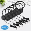 Anrgterg 30 Pack Kids Headphones Bulk for School, Wired Kids Classroom Headphones Adjustable with 3.5 mm Jack for School Library Students Children Teens view 3