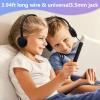 Anrgterg 30 Pack Kids Headphones Bulk for School, Wired Kids Classroom Headphones Adjustable with 3.5 mm Jack for School Library Students Children Teens view 4