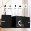 Compact Stereo System Speakers with CD Player, Bluetooth, FM Radio, Aux-in, USB-in, Earphone Jack, DSP-Tech, Remote, 30W Crisp-Sound Shelf Stereo System for Home (LP-886) view 2