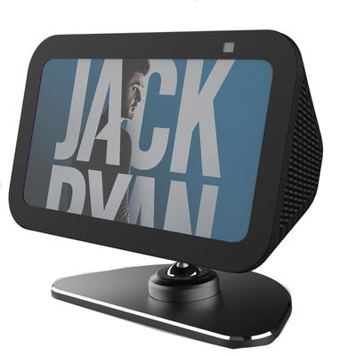 ZahoTse For Amazon Echo Show 5 (3 Gen) Holder Wall Mount Amazon Echo Show 5 (3 Gen) USB Stand Holder Accessories, Amazon Echo Show 5 (3 Gen) Speaker Accessory Rack (1 Pack, Silver) A34X