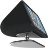 ZahoTse For Amazon Echo Show 5 (3 Gen) Holder Wall Mount Amazon Echo Show 5 (3 Gen) USB Stand Holder Accessories, Amazon Echo Show 5 (3 Gen) Speaker Accessory Rack (1 Pack, Silver) A34X view 3