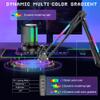KingSom Gaming USB Microphone,Noise Cancellation Condenser Mic with Boom Arm,Podcast Microphones RGB Computer Mic view 3
