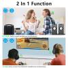 Boannice Bluetooth 5.2 Transmitter Receiver 3.5mm AUX, Bluetooth Adapter for TV, Headphones, Speakers, PC, Home and Car Stereo, Switch, Low Latency, Hands Free Calling view 3