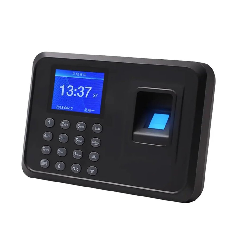 YHYWJHY Biometric Employee Attendance Machine, A5 Biometric Fingerprint Employee Time Attendance Smart Time Clock Recorder Device USB Data Manage Quick Recognition