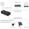 2.5Gb PoE+ Injector Adapter 30W 48~55V, IEEE 802.3at/af Compliant, Converts Non-PoE to PoE Network, 100/1000/2500Mbps RJ45, Up to 328 ft, Plug & Play (30W) view 4