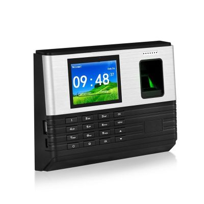YHYWJHY Biometric Employee Attendance Machine, 2.8 Inch Biometric Fingerprint Machine WiFi Employee Time Attendance System Clock Card Password Check-in Recorder Quick Recognition
