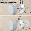 for Echo Dot Wall Mount Holder,2pcs Wall Mount Holder for Echo Dot 3rd&4th&5th Generation,Built-in Cable Management Space-Saving Accessories for Dot Smart Speakers, with Screws (2pcs) view 3