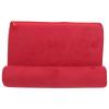 Luqeeg Portable Pillow Tablet Stand Holder, Foldable Mobile Phone Support, Bed Rest Cushion with Suede Fabric, Compatible with Most Tablet Computers, for Bed Armrests, Carpet view 1