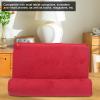 Luqeeg Portable Pillow Tablet Stand Holder, Foldable Mobile Phone Support, Bed Rest Cushion with Suede Fabric, Compatible with Most Tablet Computers, for Bed Armrests, Carpet view 4