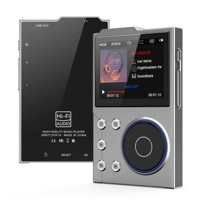 16GB HiFi MP3 Player with Bluetooth for Kids, DSD FLAC HD Digital Audio Players, Lossless High Resolution Music Player Support up to 256GB