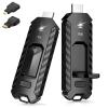 Wireless HDMI PRO- Transmitter and Receiver, Portable Extender Kit, Plug and Play, Enhanced 5G Chip w/Heat-Control, 165FT/50M 5.8G/2.4G @60Hz, Stream Video/PPT Wirelessly from Laptop to HDTV/Monitor view 1