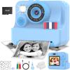 Purple Kids Phone and Blue Kids Camera Instant Print view 3