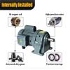 GH22 AC 220V 200W Horizontal Small Frequency Conversion Speed Regulation 1 Phase Gear Reduction Motor With 22mm Shaft(Ratio 5 to 1) view 4