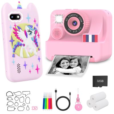 Kids Smart Phone and Kids Camera Instant Print