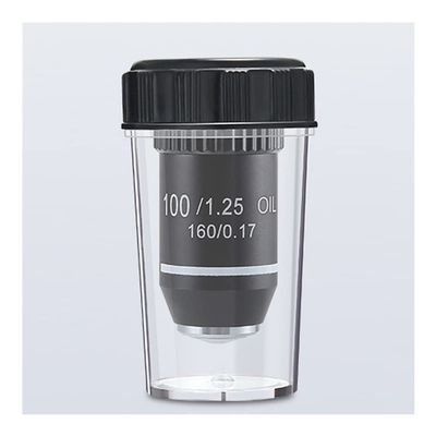 Microscope Kit Microscope Auxiliary Lens 100X 195 Biomicroscope Achromatic Objective Lens for Bio-Microscope Microscope Lens Adapters