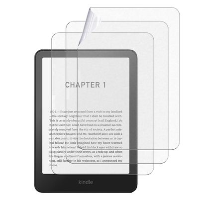 3Pack Matte Screen Protector for 7 Inch Kindle Paperwhite 12th Gen 2024 and Kindle Colorsoft Signature Edition,Anti-Glare Premium PET Full-Coverage Matte Screen Protector for All-New Kindle Paperwhite