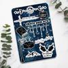 Clear Back Cover Sticker Insert for Kindle | Sjm Stickers | Kindle Insert for Clear Case | Booktok Bookish Kindle Decor | Romantasy Fantasy Book Gifts for Women (Kindle Basic 6") view 1