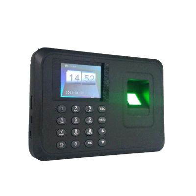 YHYWJHY Biometric Employee Attendance Machine, Biometric Fingerprint Time Attendance System Clock Recorder Employee Work Management Device Electronic Machine Quick Recognition