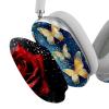 Case Cover for AirPods Max Headphones, Soft PBT Ear Cups Cover/Protective Case for AirPods Max, Accessories Protector Cover, Red Rose view 2