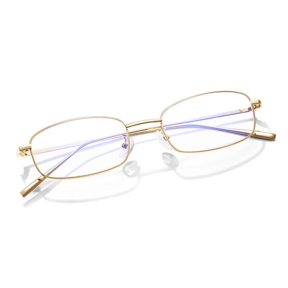 Icesor Retro Siren Style Blue Light Blocking Glasses Lightweight Protection Anti Eyestrain TV Computer Gaming for Women Men