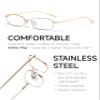 Icesor Retro Siren Style Blue Light Blocking Glasses Lightweight Protection Anti Eyestrain TV Computer Gaming for Women Men view 3