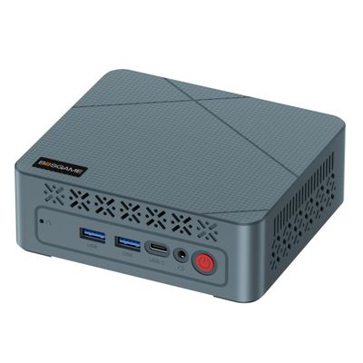 BOSGAME E2 Mini PC Ryzen 5 3550H(Max 3.7GHz) DDR4 Mini Computers, 16GB RAM 512GB NVMe SSD, Dual HDMI, 4 USB Ports, 1 RJ45 Ethernet Ports, Wi-Fi 5, BT5.0