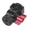 NovelGoal Tripod Ball Head Adapter 180 Adjustable 1/4 3/8 Mount Compatible with Go-pro OS-MO 360 Camera Monitor Video Motorcycle Aluminum Camera Bracket (Type C) view 2