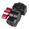 NovelGoal Tripod Ball Head Adapter 180 Adjustable 1/4 3/8 Mount Compatible with Go-pro OS-MO 360 Camera Monitor Video Motorcycle Aluminum Camera Bracket (Type C) view 3