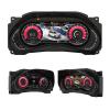 12.3 inch Screen for Nissan Armada Patrol Y62 Infiniti QX80 QX56 2010-2023 Car LCD Guage Digital Cluster Virtual Cockpit Dash LCD Screen Liquid Crystal Speedometer (Black) view 3