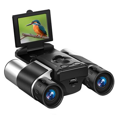 Digital Telescope High-Definition Video Camera Starlight Night Vision Bird Watching Goggles Outdoor Dual Tube Digital Telescope with Screen