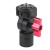 NovelGoal Tripod Ball Head Adapter 180 Adjustable 1/4 3/8 Mount Compatible with Go-pro OS-MO 360 Camera Monitor Video Motorcycle Aluminum Camera Bracket (Type E) view 1