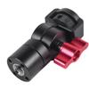 NovelGoal Tripod Ball Head Adapter 180 Adjustable 1/4 3/8 Mount Compatible with Go-pro OS-MO 360 Camera Monitor Video Motorcycle Aluminum Camera Bracket (Type E) view 4