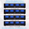 VU Meter Amplifier, 4 Way Analog Speaker Selector, Vintage Switcher, with DB Panel Display & Remote Control, for Stereo Class A, B, AB, D, Tube Amps, Passive Speakers view 3