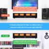 VU Meter Amplifier, 4 Way Analog Speaker Selector, Vintage Switcher, with DB Panel Display & Remote Control, for Stereo Class A, B, AB, D, Tube Amps, Passive Speakers view 4
