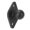 Bognajin 1 Inch Ball Mount Base, Aluminum Alloy AMPS Plate, Universal for B Size 1 Inch Ball Double Socket Arm, Rugged Construction, Easy Installation view 2