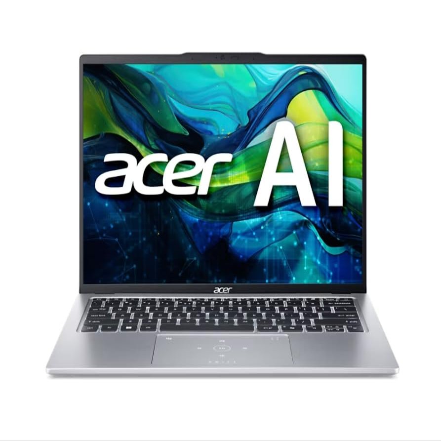 Acer Swift Go 14 Business Laptop, 2024, 14" 1920 x 1200 Touch, Intel-16 Core Ultra 7 155H, 16GB LPDDR5, 2TB SSD, Win11 Home, Backlit KB, Wi-Fi, BT 5.3, Thunderbolt 4, QHD Webcam, Pure Silver