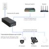 2.5Gb PoE Injector Adapter 90W, IEEE 802.3bt/at/af Compliant, Converts Non-PoE to PoE Network, 100/1000/2500Mbps RJ45, Up to 328 ft, Plug & Play (90W) view 4