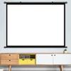 GJPXFR 30" 40" 50" 60" 72" Manual Projection Screen, Wall Mounted Projector Screen for Home Theater Indoor Outdoor, HD Movie Screen, Anti-Crease(16:9,30inch) view 1